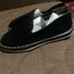 Zara espadrilles faux suede size 11